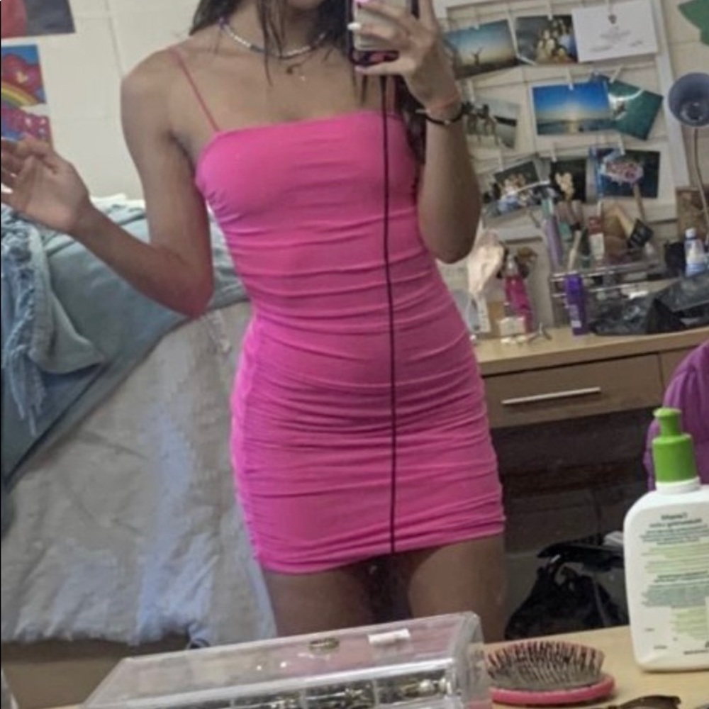 princess polly pink bodycon dress